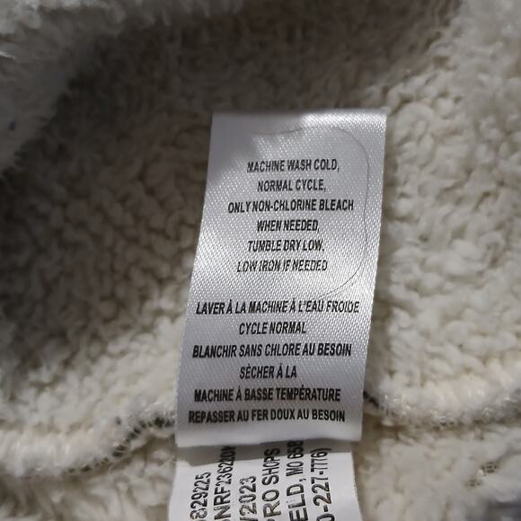 Natural Reflection Women's XXL blue/green/pink plaid button-up fleece Shacket - Picture 12 of 12